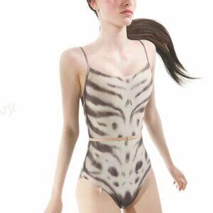 Just A Corpse JAC CAT leotard Size M